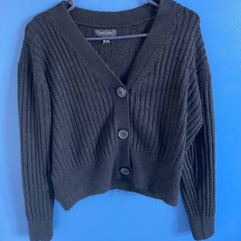 ASOS black cardigan
